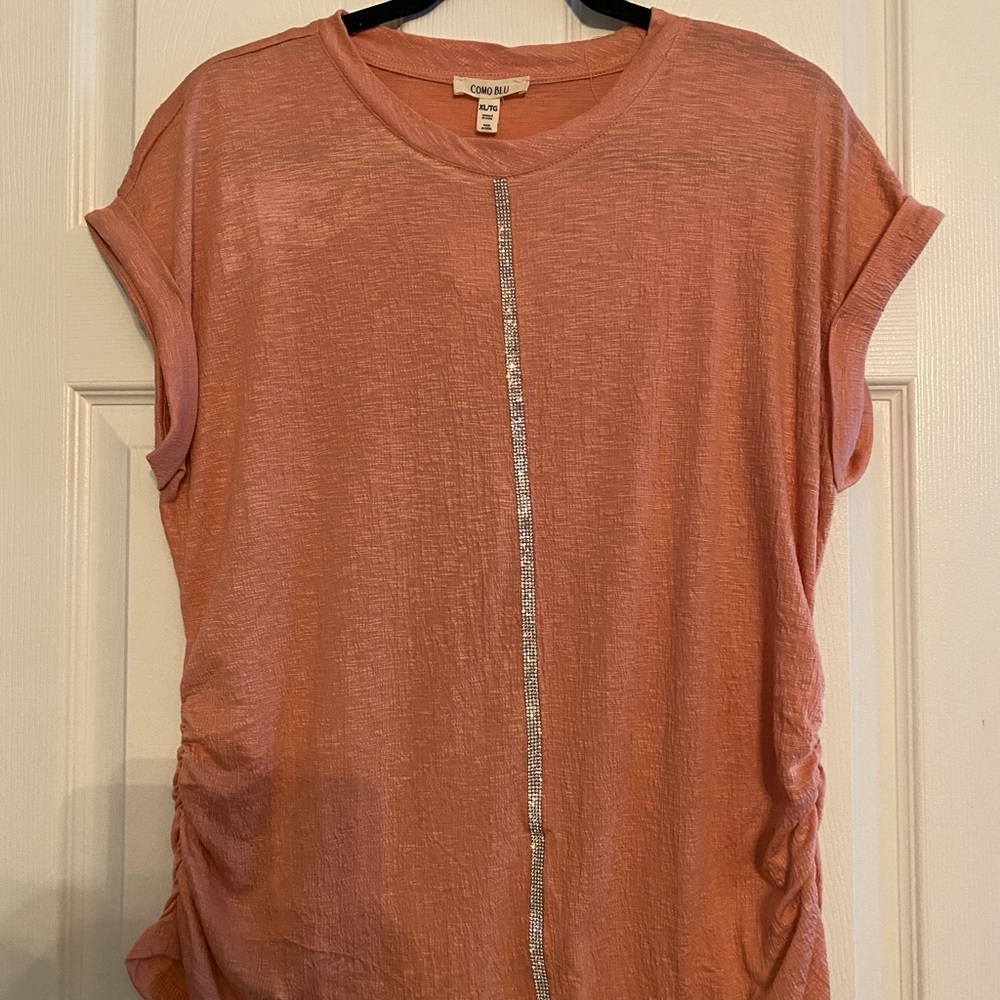 Como Blu light pink blouse